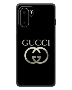 Чохол для OnePlus Ace 6 з картинкою «Gucci — золото на чорному» Чохол для OnePlus Ace 6 з картинкою «Gucci — золото на чорному»