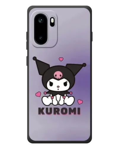Чехол для OnePlus Ace 6 с картинкой «Kuromi — фиолетовый арт» Чехол для OnePlus Ace 6 с картинкой «Kuromi — фиолетовый арт»