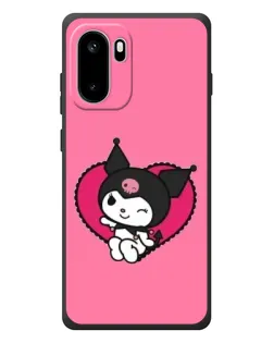 Чехол для OnePlus Ace 6 с картинкой «Kuromi — любовь в сердце» Чехол для OnePlus Ace 6 с картинкой «Kuromi — любовь в сердце»
