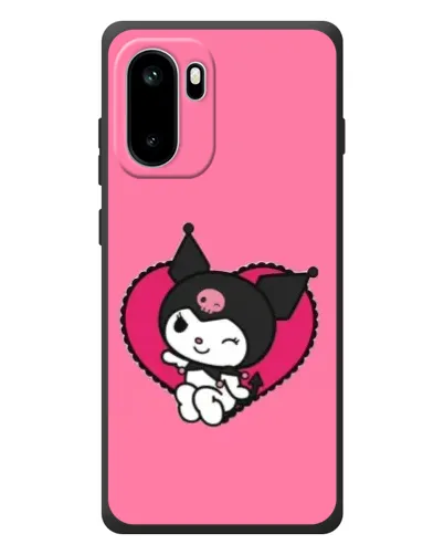 Чехол для OnePlus Ace 6 с картинкой «Kuromi — любовь в сердце» Чехол для OnePlus Ace 6 с картинкой «Kuromi — любовь в сердце»