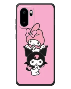 Чехол для OnePlus Ace 6 с картинкой «My Melody и Kuromi» Чехол для OnePlus Ace 6 с картинкой «My Melody и Kuromi»