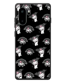 Чехол для OnePlus Ace 6 с картинкой «Черный паттерн Kuromi» Чехол для OnePlus Ace 6 с картинкой «Черный паттерн Kuromi»