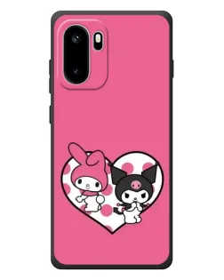 Чехол для OnePlus Ace 6 с картинкой «Kuromi и My Melody» Чехол для OnePlus Ace 6 с картинкой «Kuromi и My Melody»