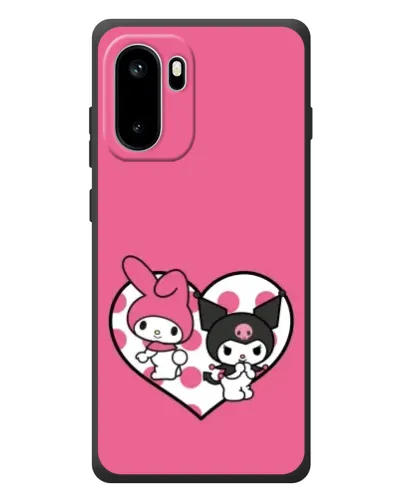 Чехол для OnePlus Ace 6 с картинкой «Kuromi и My Melody» Чехол для OnePlus Ace 6 с картинкой «Kuromi и My Melody»