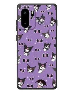 Чехол для OnePlus Ace 6 с картинкой «Kuromi — паттерн» Чехол для OnePlus Ace 6 с картинкой «Kuromi — паттерн»