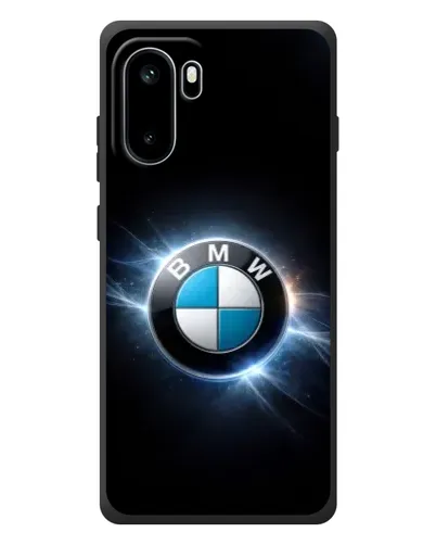 Чехол для OnePlus Ace 6 с картинкой «BMW — неоновое сияние»