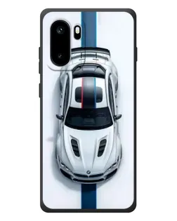 Чехол для OnePlus Ace 6 с картинкой «Вид сверху — BMW M»