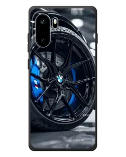 Чехол для OnePlus Ace 6 с картинкой «Колесо BMW вблизи»
