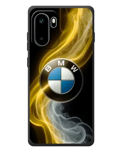 Чехол для OnePlus Ace 6 с картинкой «Золотистый дым BMW»