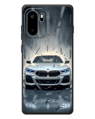 Чехол для OnePlus Ace 6 с картинкой «BMW в свете фар»