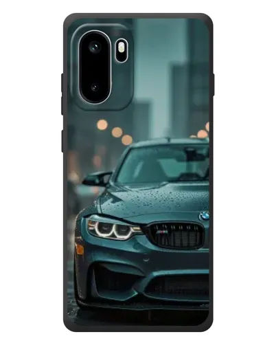 Чехол для OnePlus Ace 6 с картинкой «BMW в огнях города»