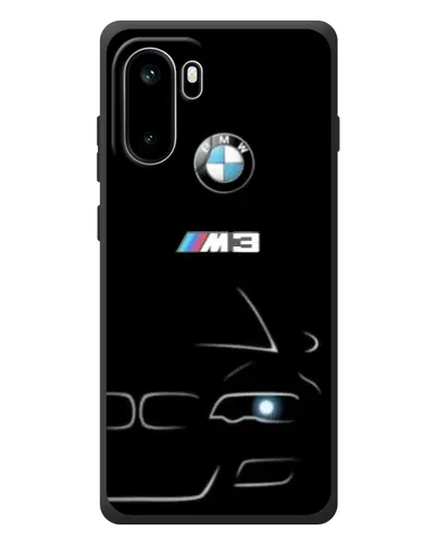 Чехол для OnePlus Ace 6 с картинкой «Минималистичный принт BMW M3»