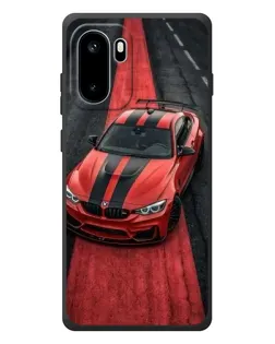 Чехол для OnePlus Ace 6 с картинкой «BMW на красной дорожке»