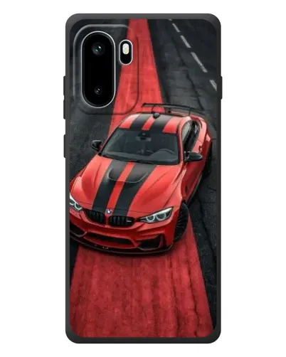 Чехол для OnePlus Ace 6 с картинкой «BMW на красной дорожке»