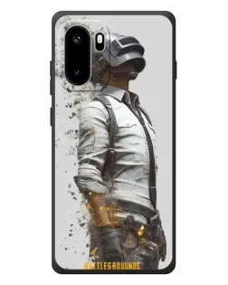 Чехол для OnePlus Ace 6 с картинкой «PUBG — боец в пыли»