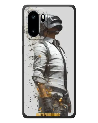 Чехол для OnePlus Ace 6 с картинкой «PUBG — боец в пыли»