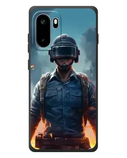 Чехол для OnePlus Ace 6 с картинкой «PUBG — реалистичный герой»
