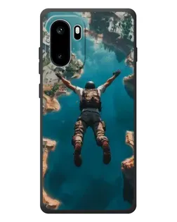 Чехол для OnePlus Ace 6 с картинкой «PUBG — свободное падение»