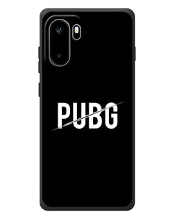 Чехол для OnePlus Ace 6 с картинкой «PUBG — белый логотип»