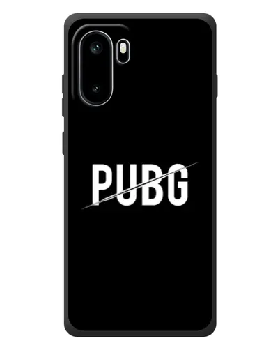 Чехол для OnePlus Ace 6 с картинкой «PUBG — белый логотип»