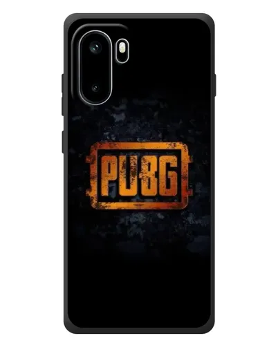 Чехол для OnePlus Ace 6 с картинкой «PUBG — золотой логотип»