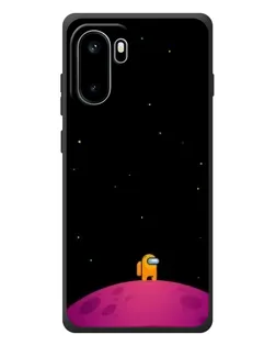 Чехол для OnePlus Ace 6 с картинкой «Одинокий герой на планете»