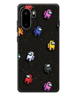 Чехол для OnePlus Ace 6 с картинкой «Космический паттерн Among Us»