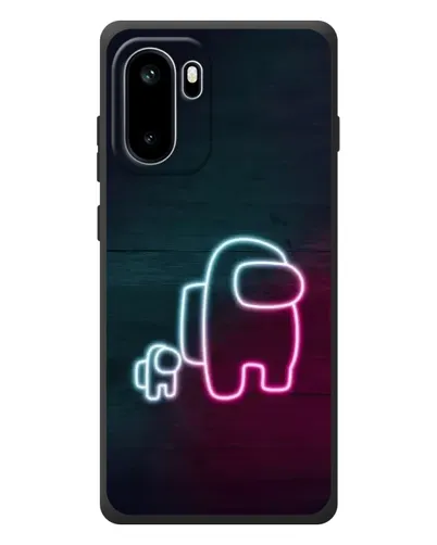 Чохол для OnePlus Ace 6 з картинкою «Among Us неон-арт» Чохол для OnePlus Ace 6 з картинкою «Among Us неон-арт»