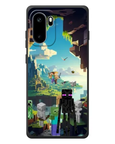 Чехол для OnePlus Ace 6 с картинкой «Эндермен в лесу» Чехол для OnePlus Ace 6 с картинкой «Эндермен в лесу»