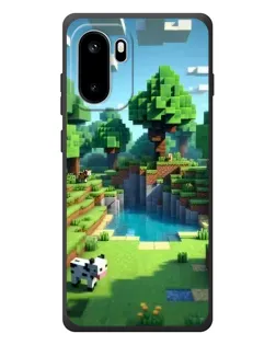 Чехол для OnePlus Ace 6 с картинкой «Minecraft летний день»