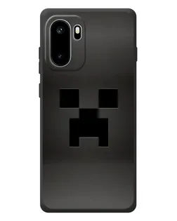 Чехол для OnePlus Ace 6 с картинкой «Черный крипер градиент»