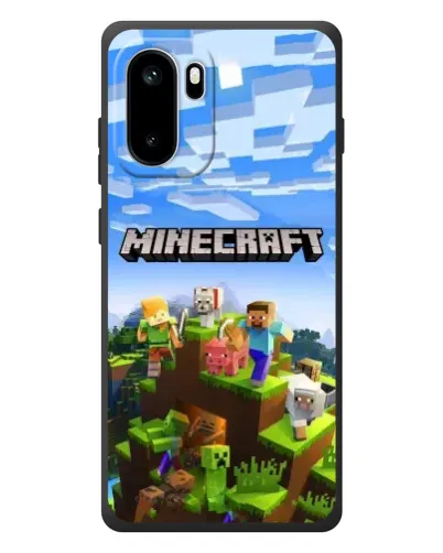 Чехол для OnePlus Ace 6 с картинкой «Minecraft классический мир» Чехол для OnePlus Ace 6 с картинкой «Minecraft классический мир»