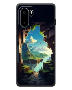Чехол для OnePlus Ace 6 с картинкой «Вид из пещеры»