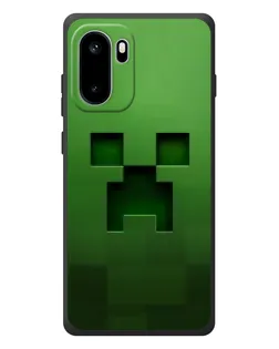Чехол для OnePlus Ace 6 с картинкой «Крипер микро-дизайн»