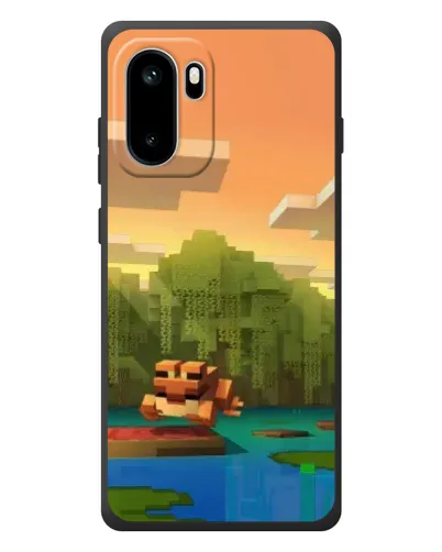 Чехол для OnePlus Ace 6 с картинкой «Майнкрафт закат солнца» Чехол для OnePlus Ace 6 с картинкой «Майнкрафт закат солнца»