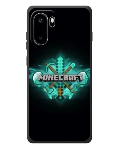 Чехол для OnePlus Ace 6 с картинкой «Minecraft Diamond лого» Чехол для OnePlus Ace 6 с картинкой «Minecraft Diamond лого»