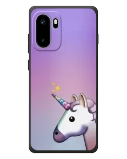 Чехол для OnePlus Ace 6 с картинкой «Единорог градиент»