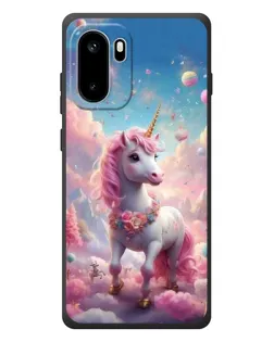 Чехол для OnePlus Ace 6 с картинкой «Единорог среди облаков»