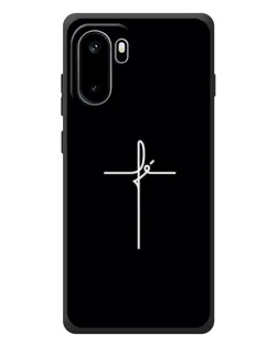 Чехол для OnePlus Ace 6 с картинкой «Тонкий крест»
