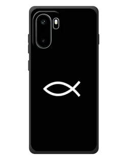 Чехол для OnePlus Ace 6 с картинкой «Символ рыбы Jesus»