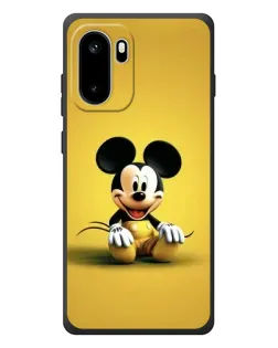 Чехол для OnePlus Ace 6 с картинкой «Микки на желтом»
