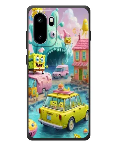 Чехол для OnePlus Ace 6 с картинкой «Монстр-трак приключения»
