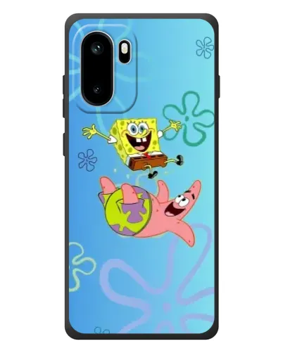 Чехол для OnePlus Ace 6 с картинкой «Спанч Боб и Патрик»