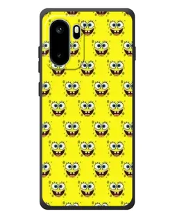 Чехол для OnePlus Ace 6 с картинкой «Паттерн Губка Боб»