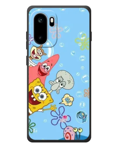 Чехол для OnePlus Ace 6 с картинкой «Веселые пузырьки»