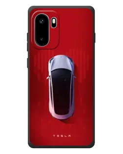 Чохол для OnePlus Ace 6 з картинкою «Tesla Top View»