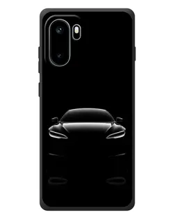Чохол для OnePlus Ace 6 з картинкою «Силует Tesla Night»