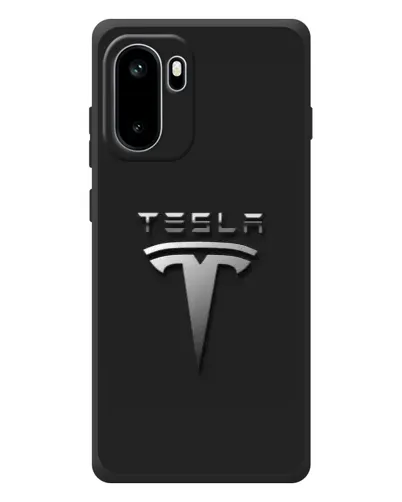 Чохол для OnePlus Ace 6 з картинкою «Сталевий логотип Tesla» Чохол для OnePlus Ace 6 з картинкою «Сталевий логотип Tesla»