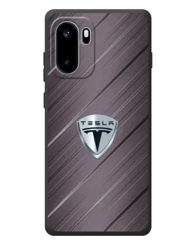Чохол для OnePlus Ace 6 з картинкою «Металева текстура Tesla» Чохол для OnePlus Ace 6 з картинкою «Металева текстура Tesla»