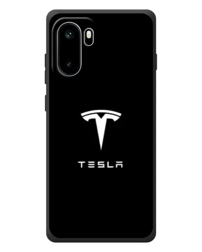 Чохол для OnePlus Ace 6 з картинкою «Tesla White Logo» Чохол для OnePlus Ace 6 з картинкою «Tesla White Logo»